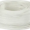 Kabel rund 3G0,75 mm² - vit