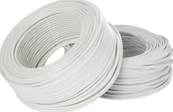Kabel rund 3G0,75 mm² - vit