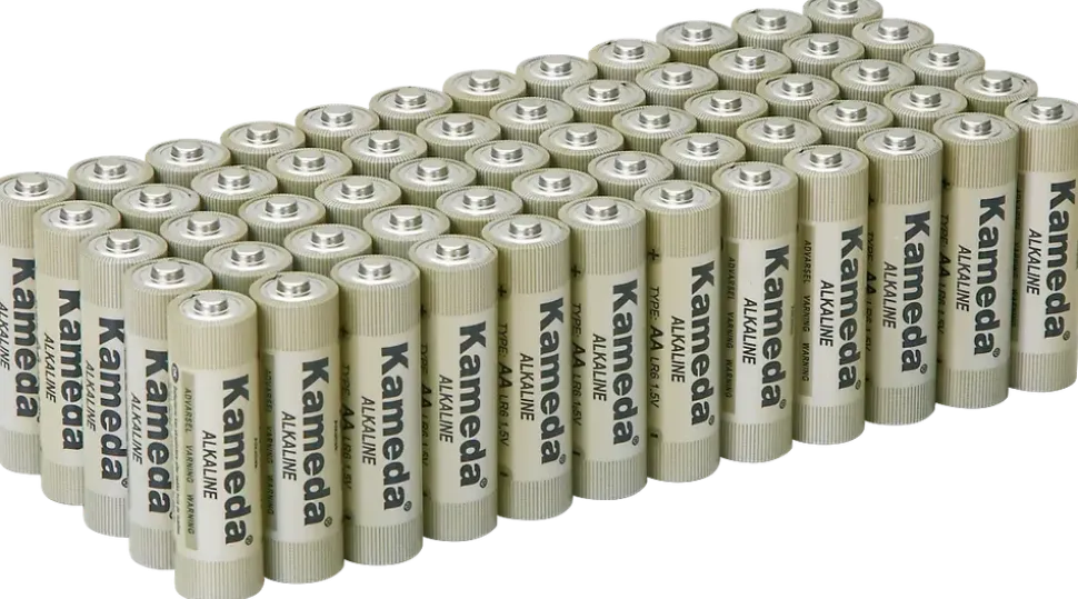 Kameda alkaline batteri AA 60-pack