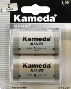 Kameda alkaline lr20 2 st