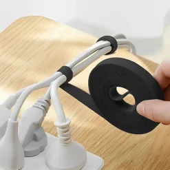 Kardborreband för kabel 5 m