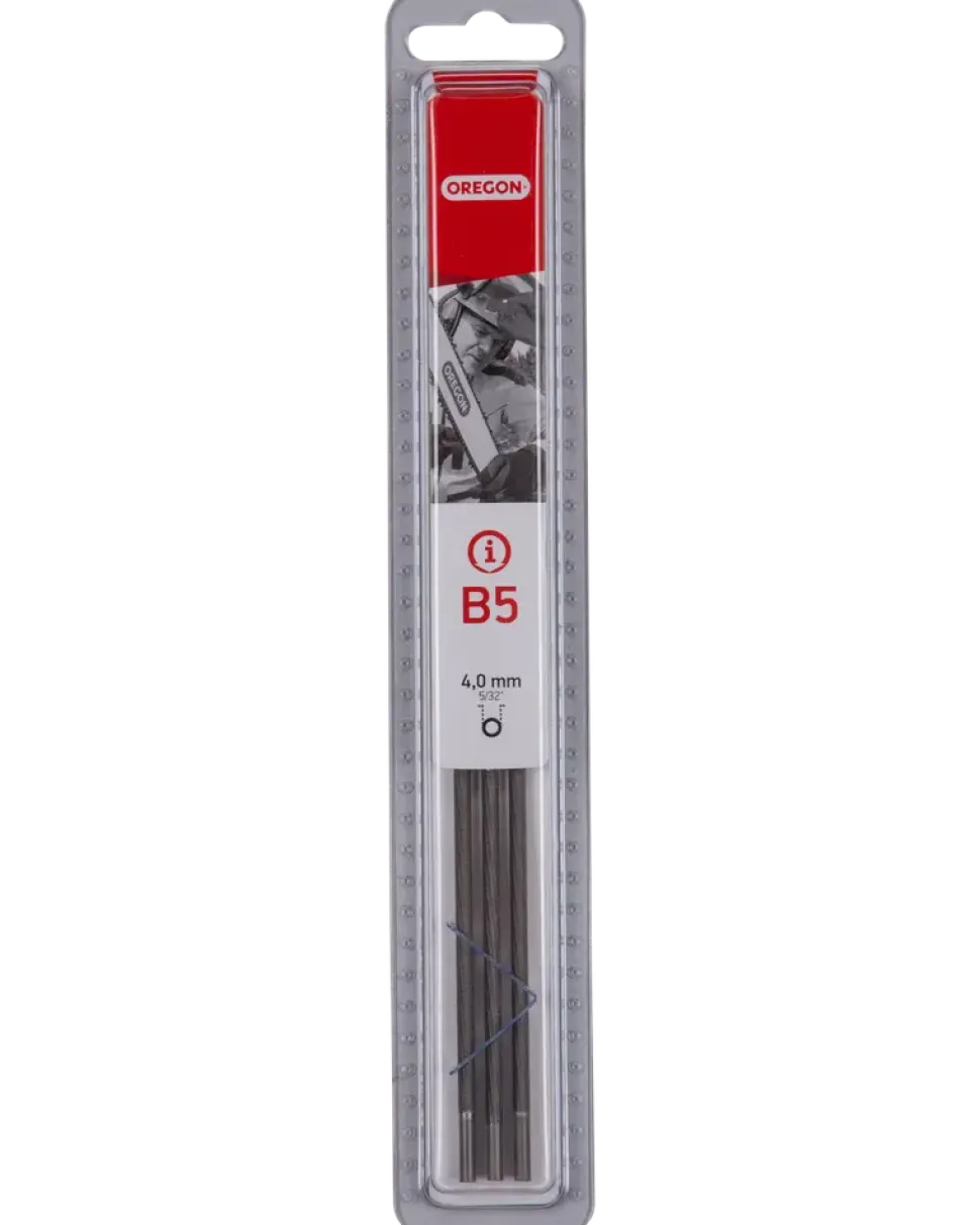 Kedjesågsfil 4 mm 3-pack