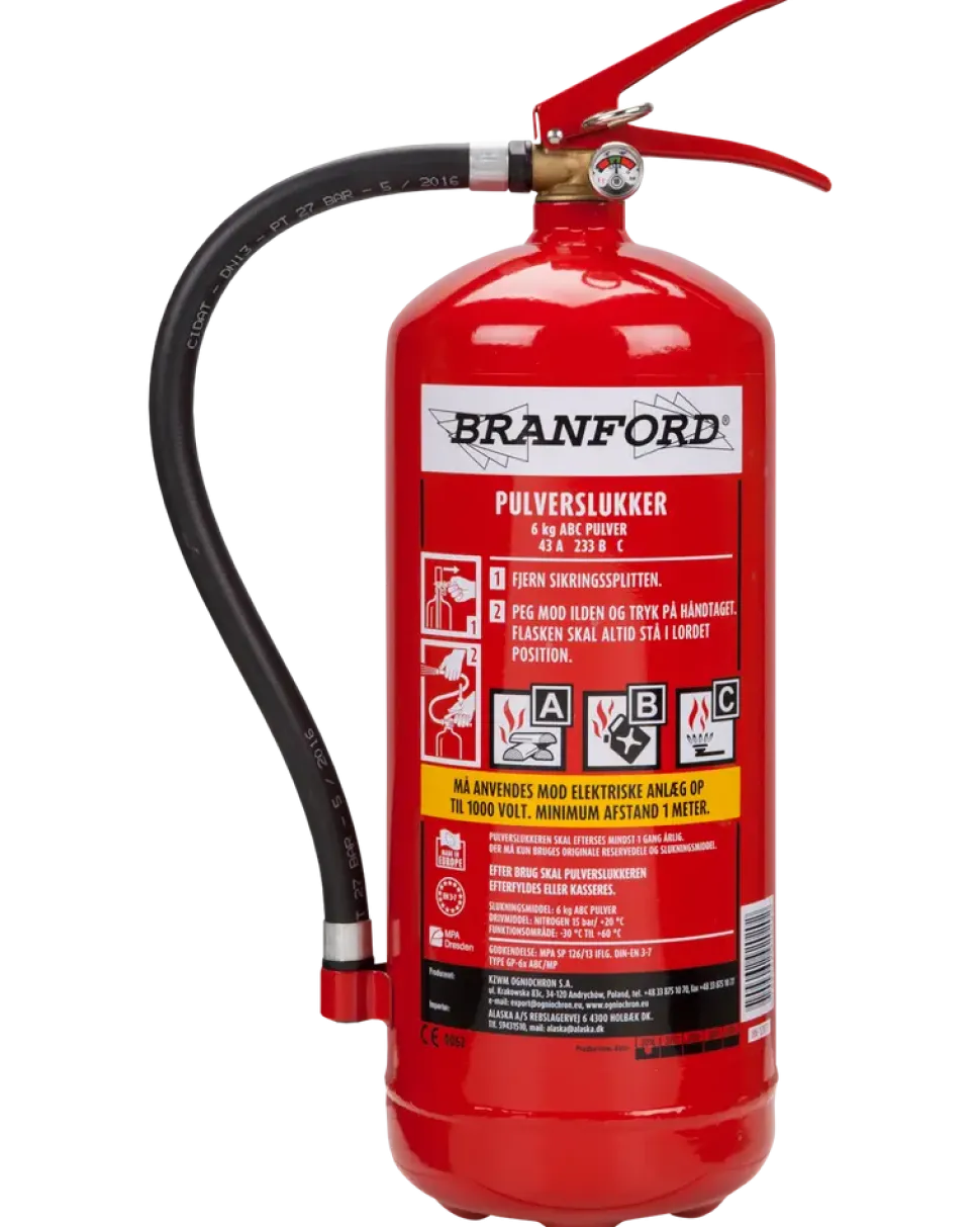 6 kg brandsläckare