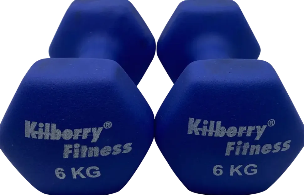 Kilberry hantlar 6 kg 2-pack
