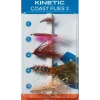 Kinetic coast flies 2 5-pack