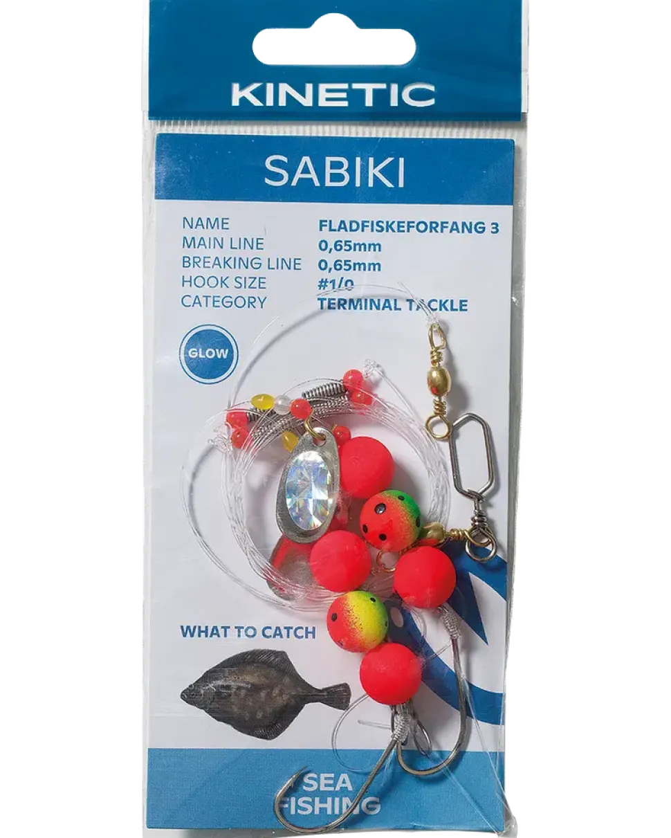 KINETIC PLATTFISKETACKEL 3
