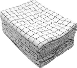 Kökshandduk 50x100 cm, 8-pack - Vit