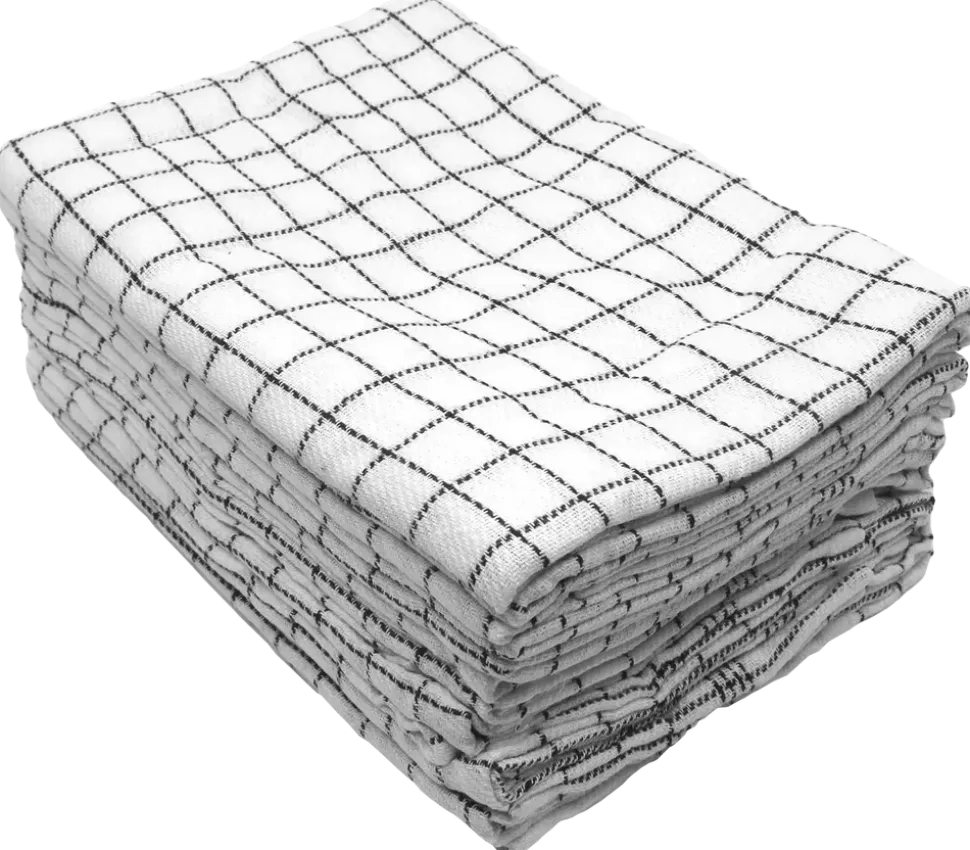 Kökshandduk 50x100 cm, 8-pack - Vit