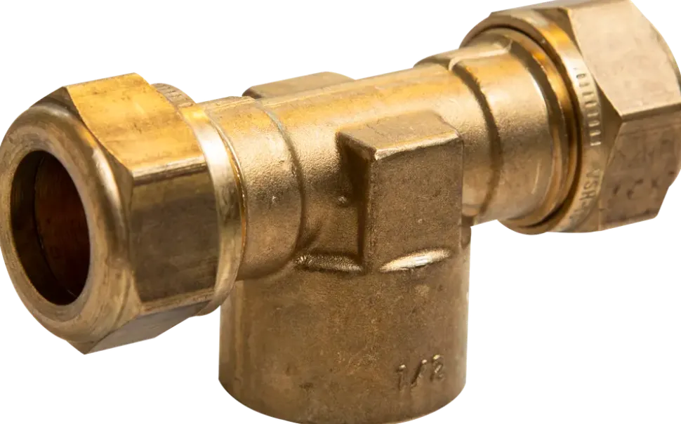 Klämringskopp t-rör 15mmx1/2"