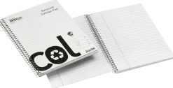 Kollegieblock A5 Linjerat ECO