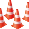 Koner plast 23 cm 4-pack