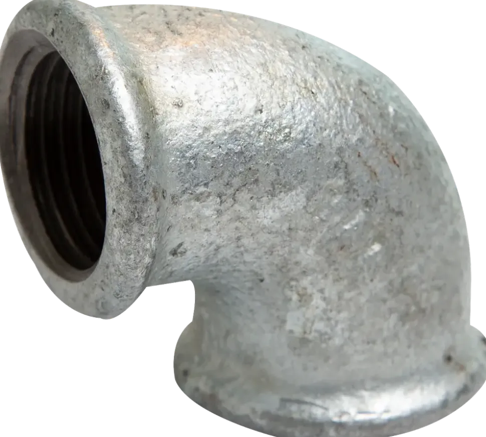 Koppling 90° 3/4'' M/M - galvaniseret
