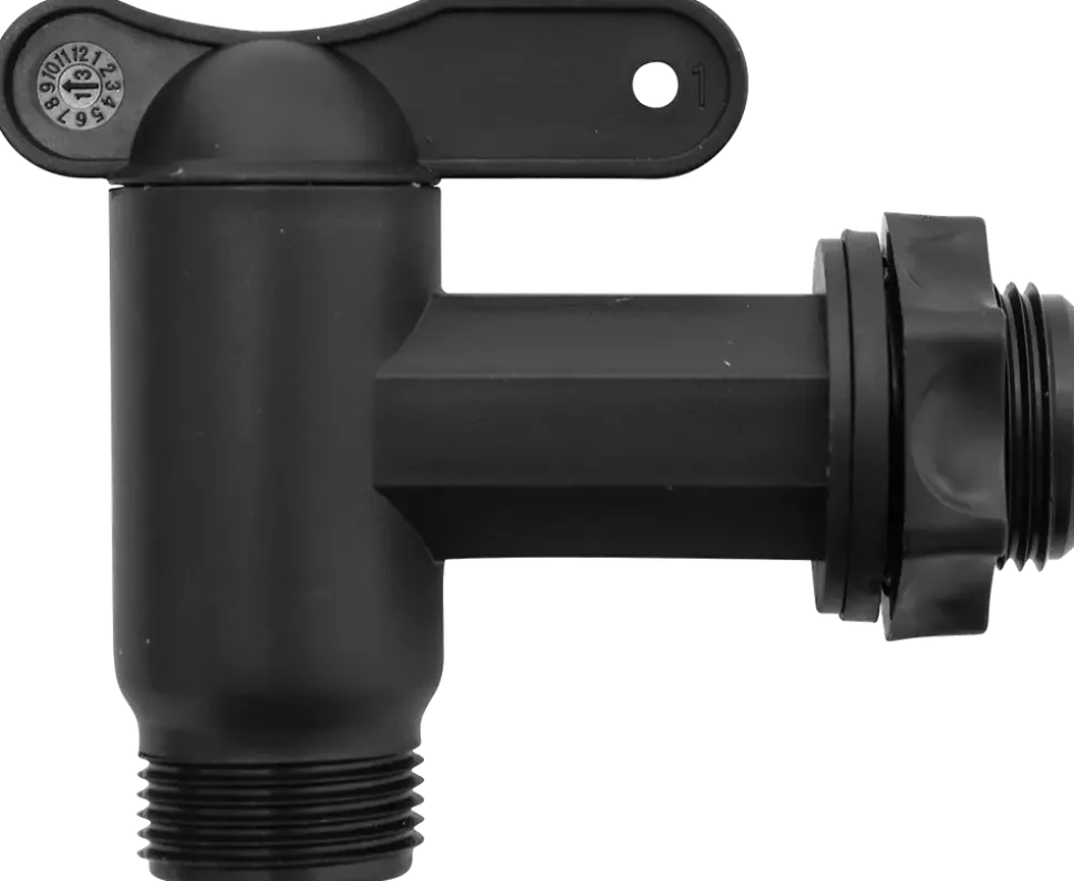 Kran regnvattentunna
