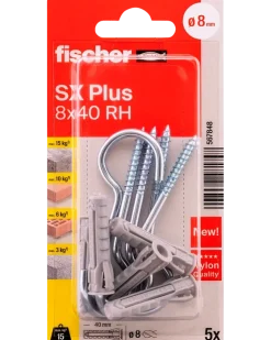 Krok+plugg SX Plus 8x40 RHN 5 st