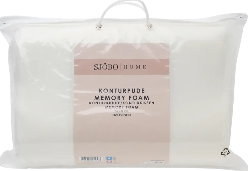 Kudde Memory Foam 30 x 47 cm