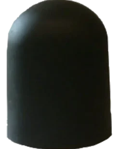 Kulskydd svart gummi