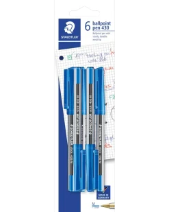 Kulspetspenna 6-pack