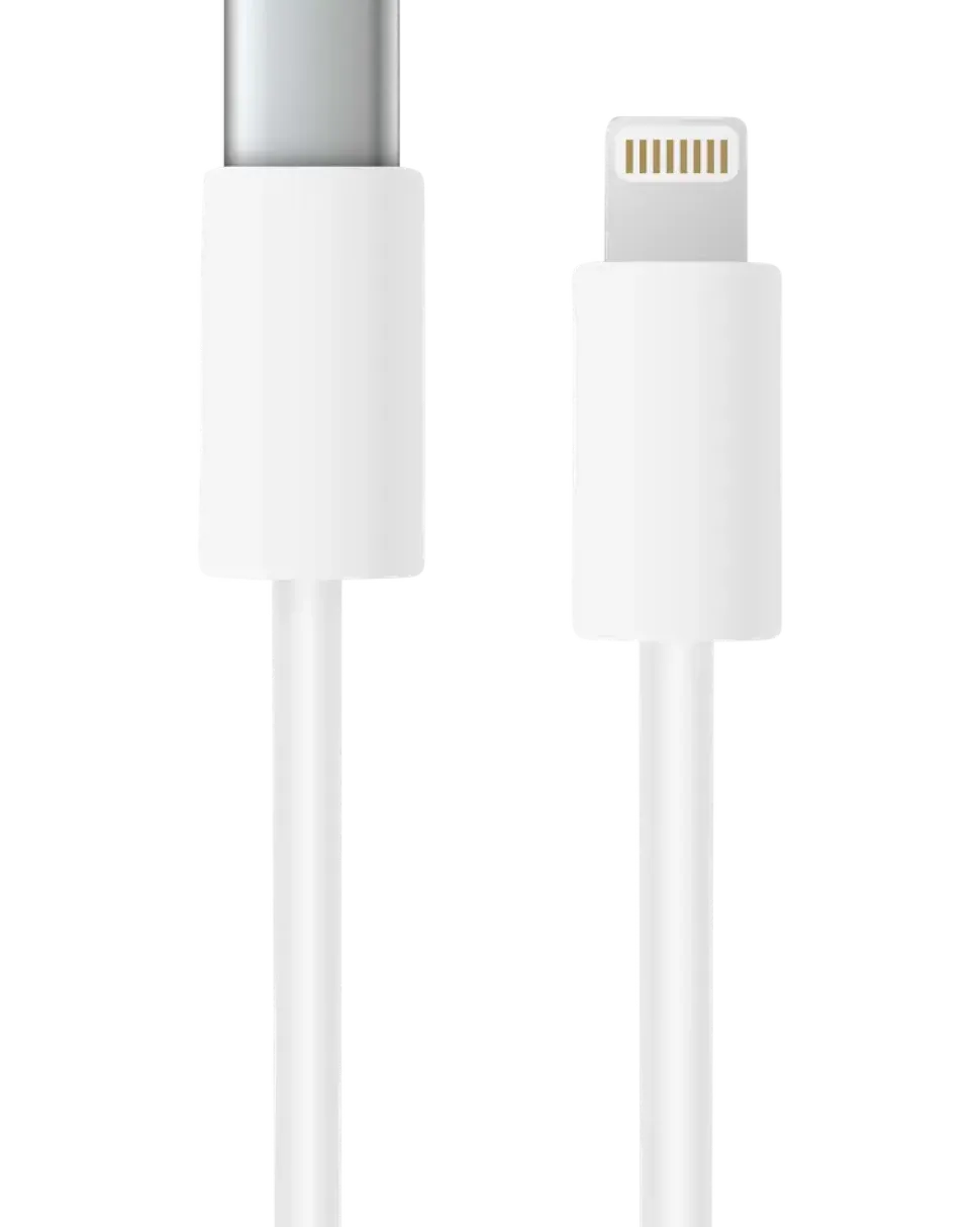 Laddkabel usb-c/lightning 0,5m