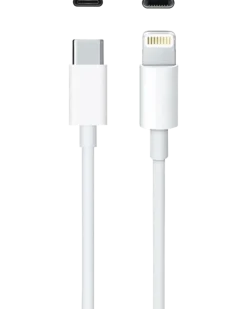 Laddkabel usb-c/lightning 3m