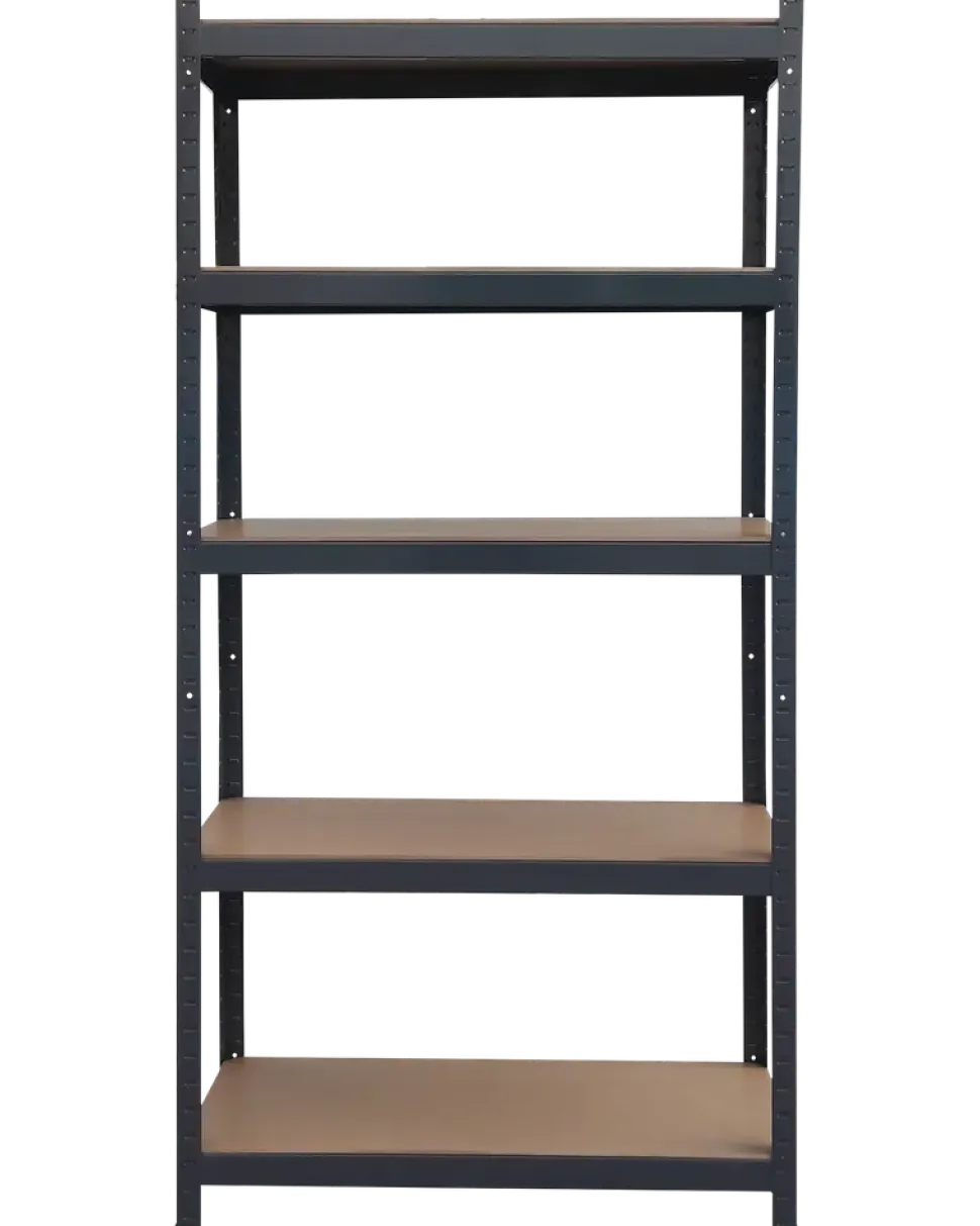 Lagerhylla 180x90x45 cm - antracit