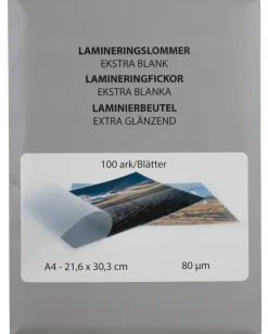 Laminerings påsar A4 100 st