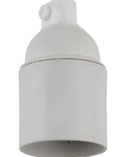 Lamphållare E27 - vit