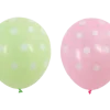 Latexballonger med prickar - 4-pack