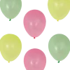 Latexballong 6-pack - Neonfärger