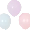 Latexballong Pastellfärger - 6-pack
