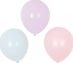 Latexballong Pastellfärger - 6-pack
