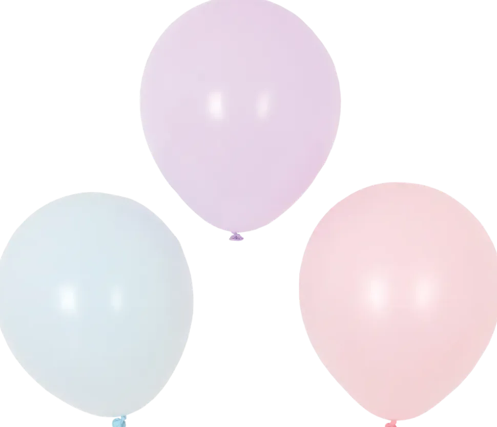 Latexballong Pastellfärger - 6-pack