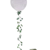 LED ballong med girland