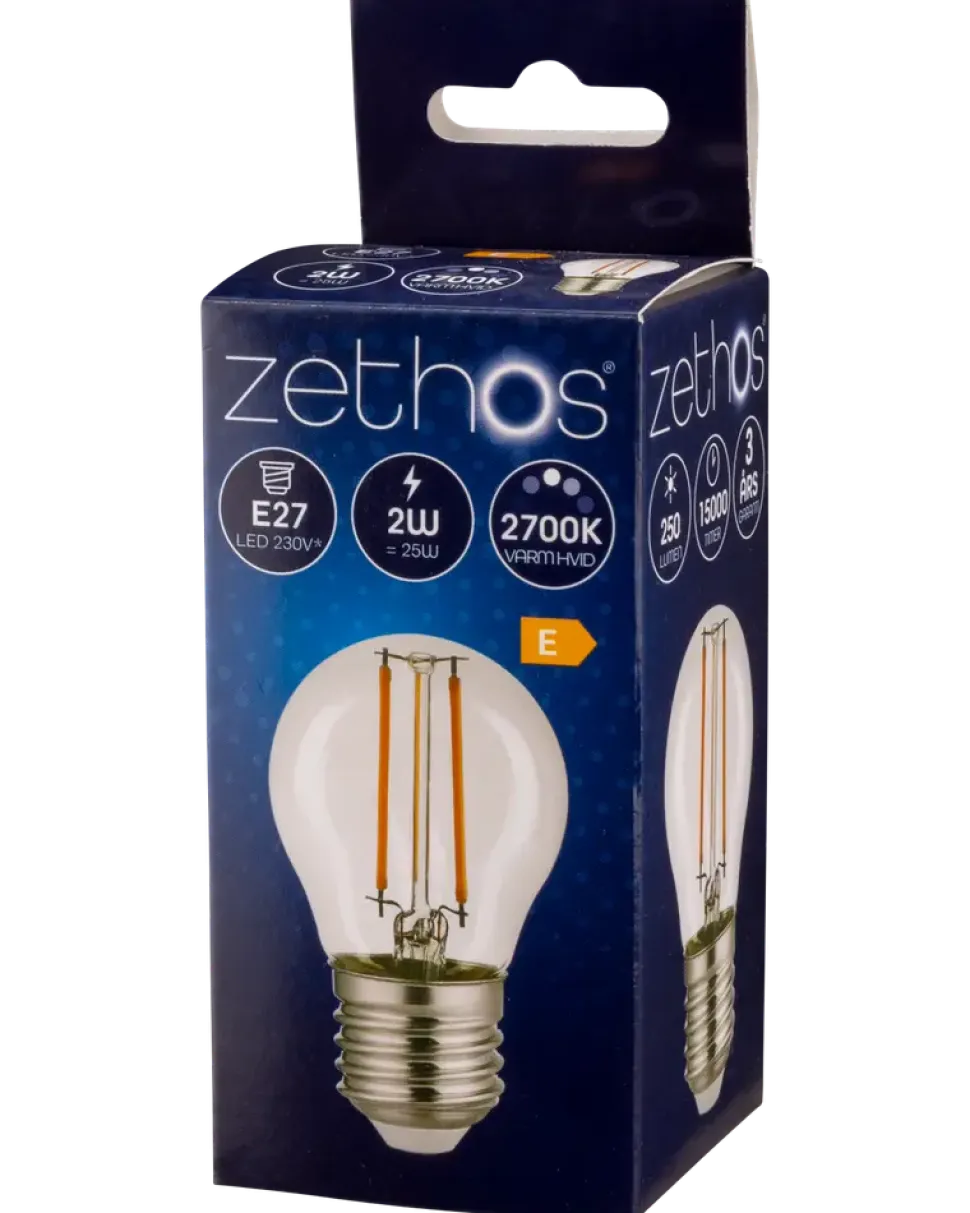 LED-filament 2W E27 G45