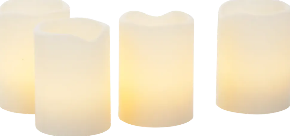 LED-vaxljus 4-pack