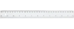 LINJAL 300 MM KLAR