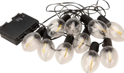 Ljusslinga 10 st lampor och LED-ljus