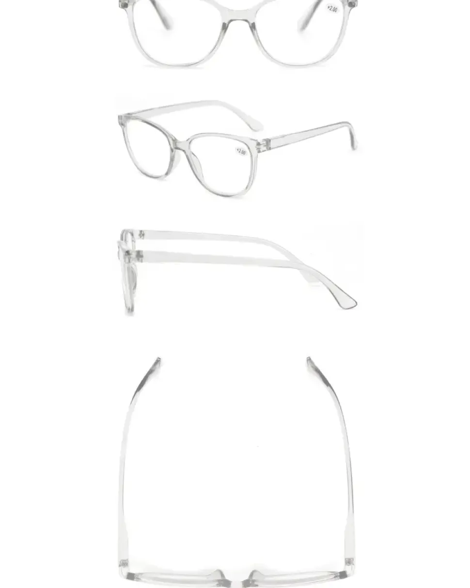 Läsglasögon Transparent 3-pack