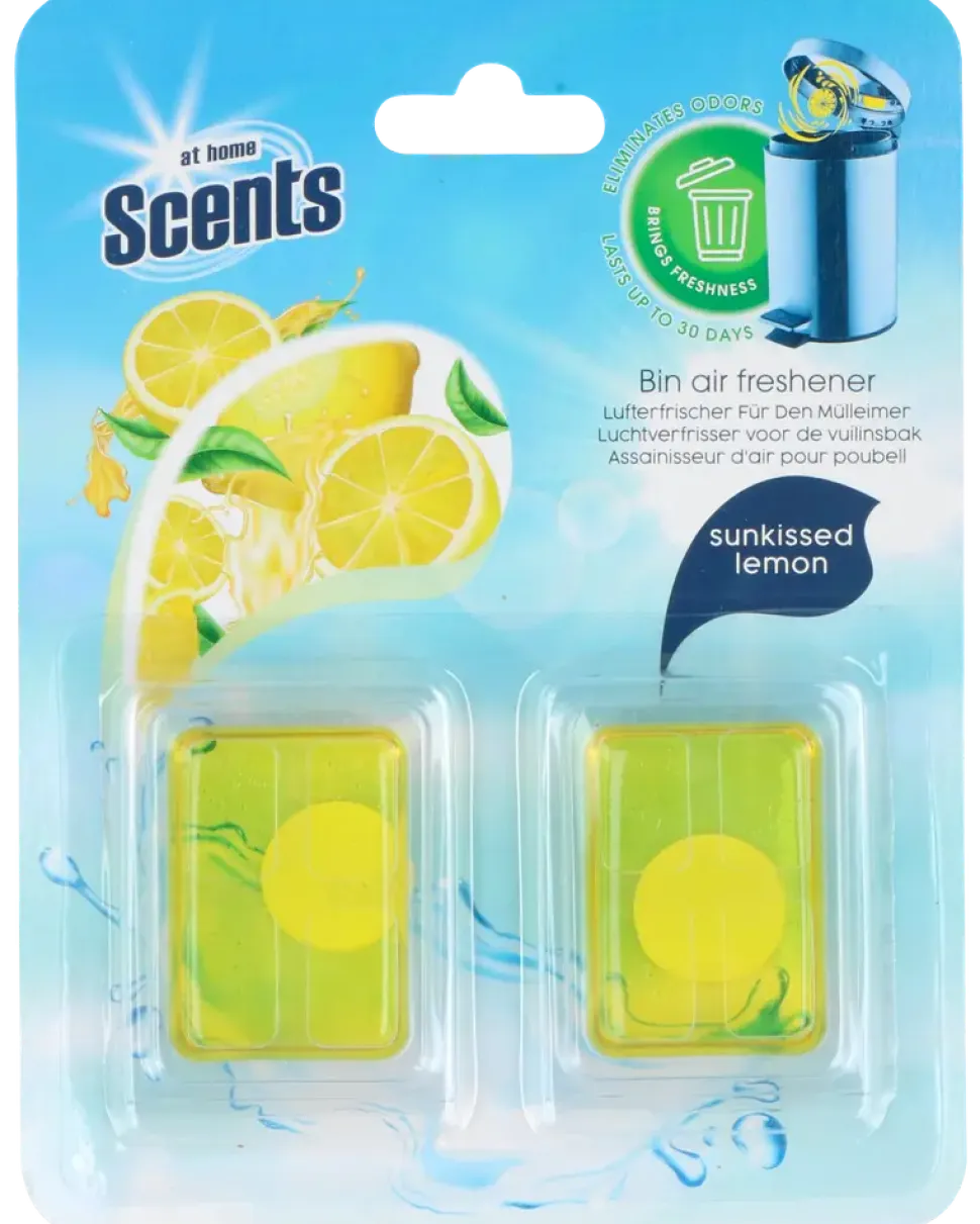Luftfräschare avfallshink citron