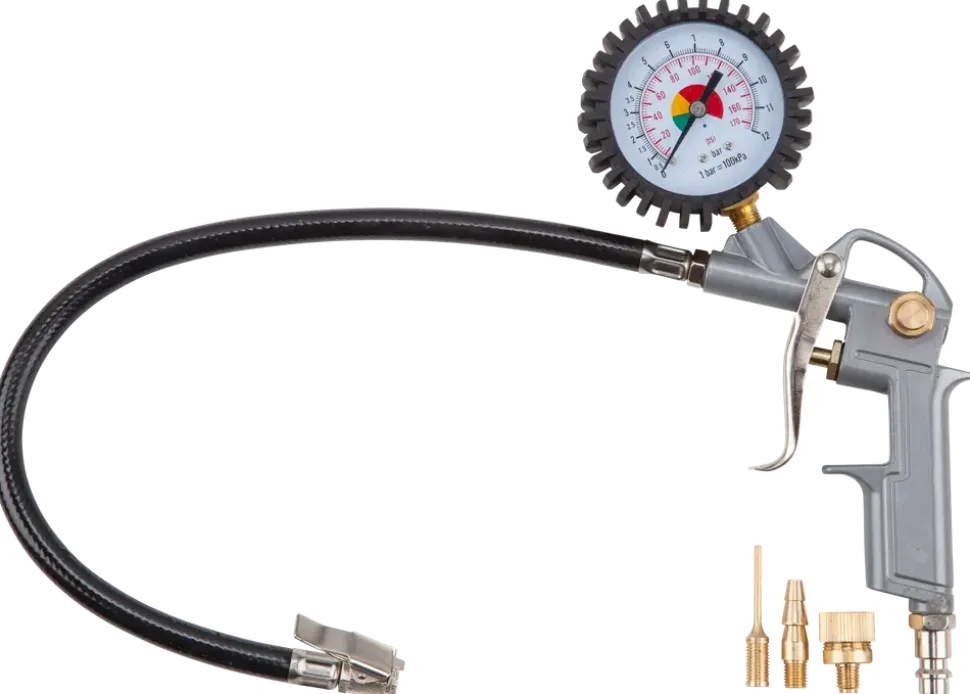 Luftpåfyllare manometer set