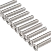 MASKINSKRUV A4 LH M4X25 10 ST
