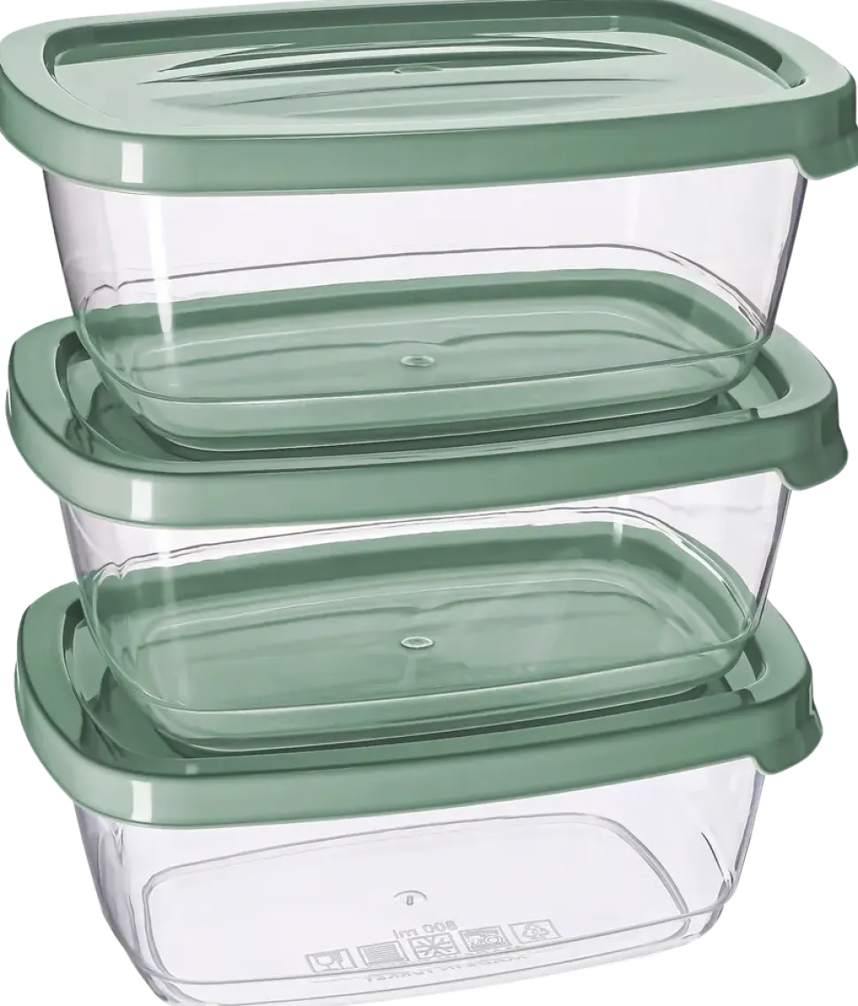 Matlådor 0,8L 3-pack