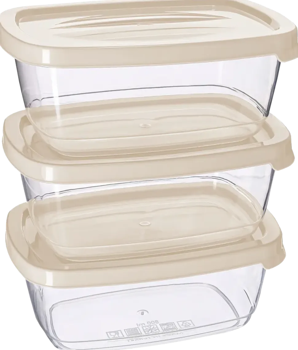 Matlådor 0,8L 3-pack