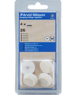 MÖBELTASS FILT MED STIFT 26 MM