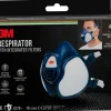 3M™ Cool Flow™ Dammfiltermask med integrerade kombinationsfilter
