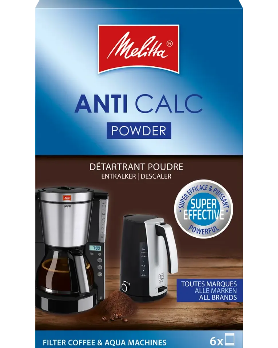 Melitta avkalkningspulver 6 x 20 g