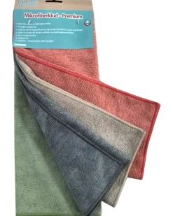 Mikrofiberduk 41x48 cm - 4 st
