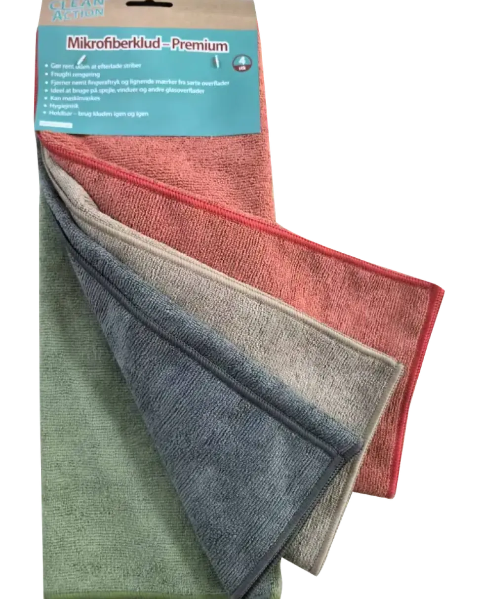 Mikrofiberduk 41x48 cm - 4 st