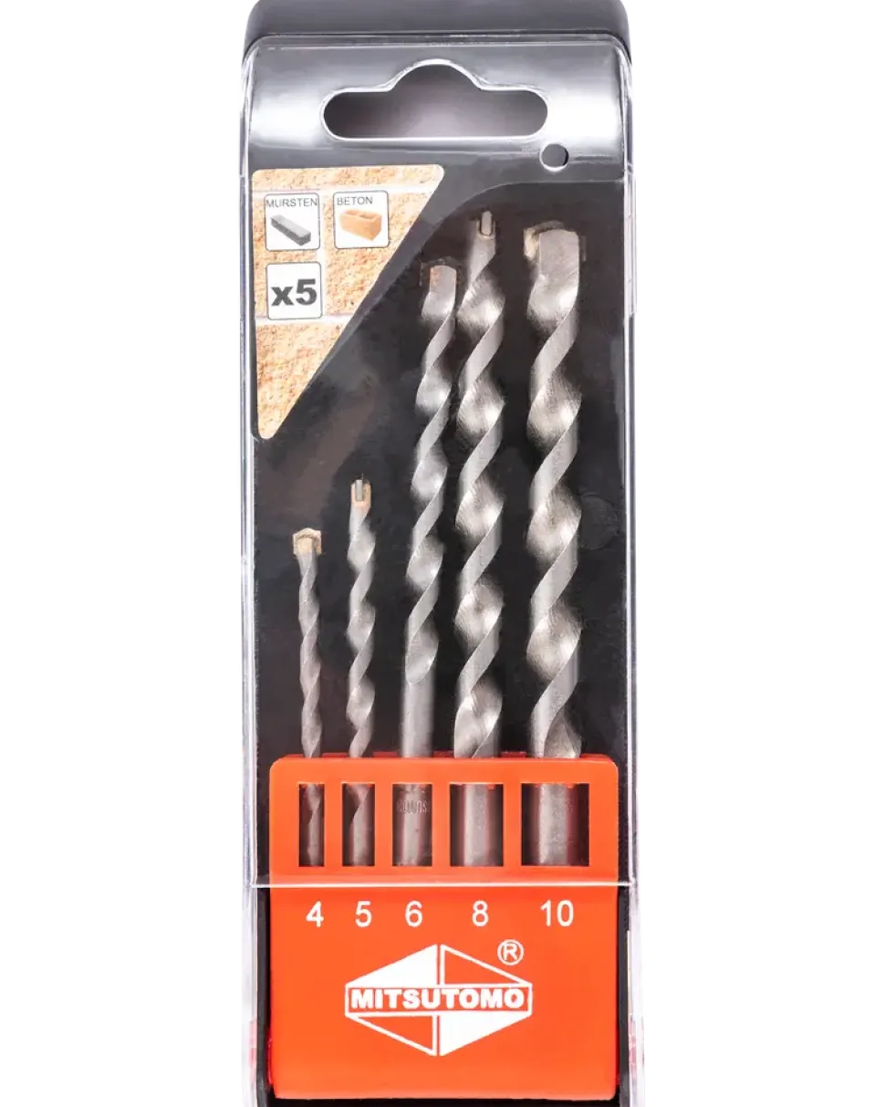 Mitsutomo betongborr 5-pack