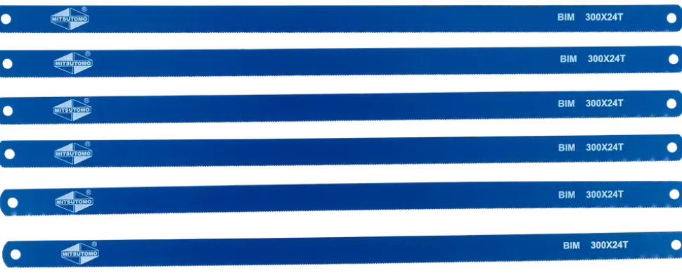 Mitsutomo Bågfils blad HSS 300 mm 24T 6-pack