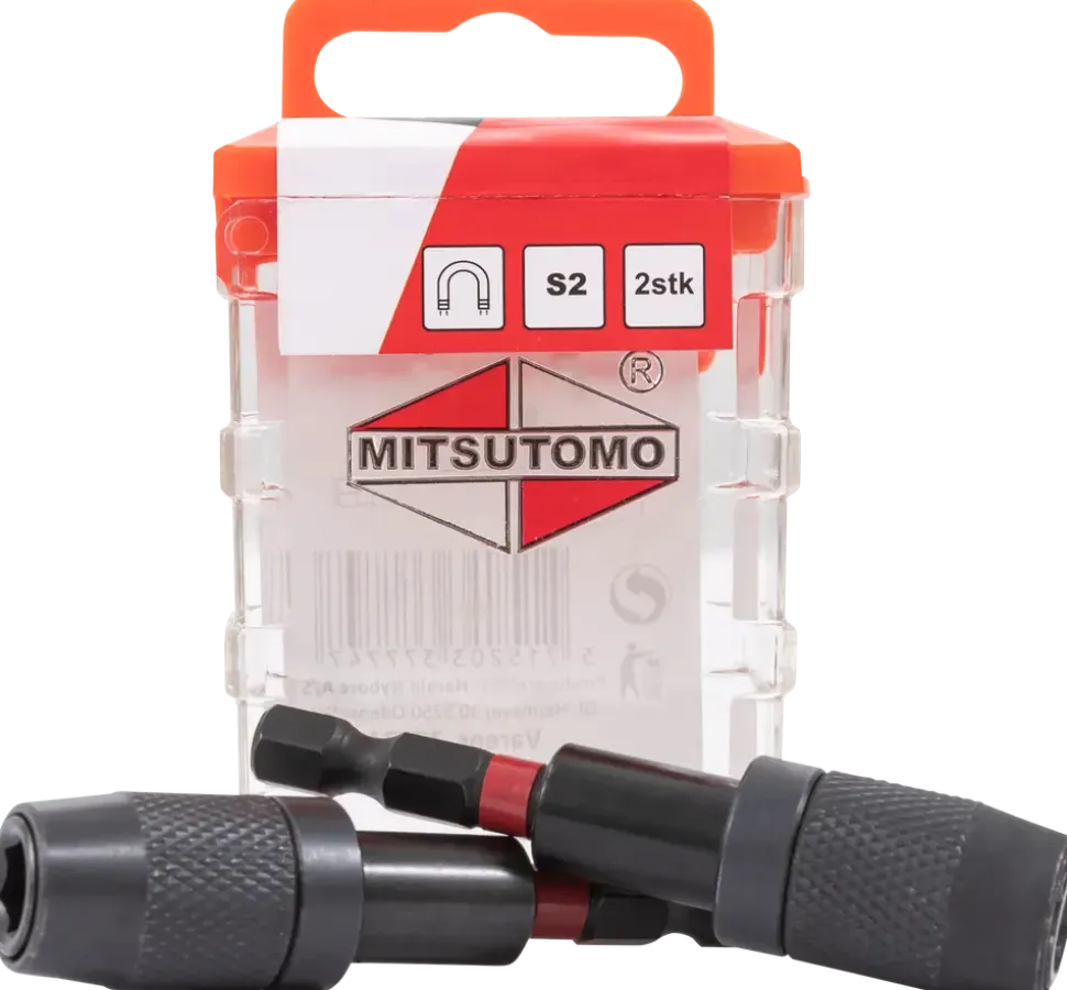 Mitsutomo bitshållare quick release 2-pack